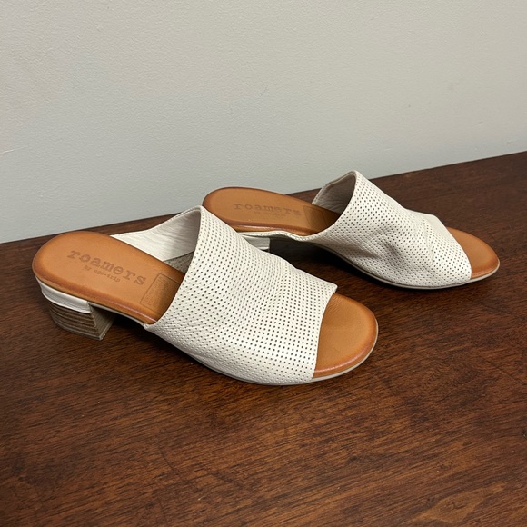 Cute leather dressy sandals - Picture 2 of 4